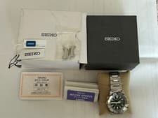 Seiko SKX779KC Black Monster Automatic Watch 200m Water Resistant Used From Jap