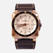 Bell & Ross BR 03-92 Bronze Limited Edition BR0392-D-WH-BR/SCA New Box & Papers