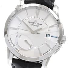 MAURICE LACROIX PT6168 Pontos Date Power Reserve Men's Watch From Japan G0425