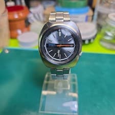 Overhauled SEIKO Sports Automatic Watch Gray 7019 - 6030