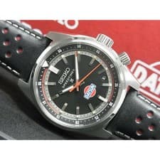 Seiko SBDC219 Datsun 240Z Limited Mechanical Watch Black Leather Used
