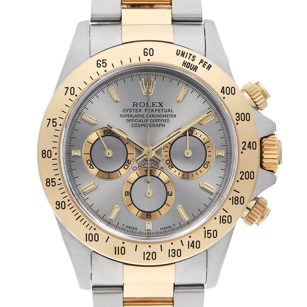 ROLEX Cosmograph Daytona 16523 gray all tritium U Number second hand mens