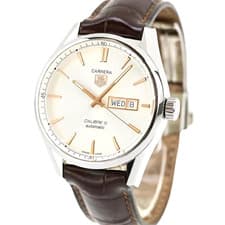 2024 Tag Heuer Carrera Calibre 5 Mens Watch Automatic WAR201D  in Excellent Cond