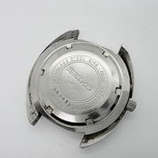 SEIKO Watch Pressmatic 5146-7020 Silver Gray Automatic Day-Date Men's Case Only