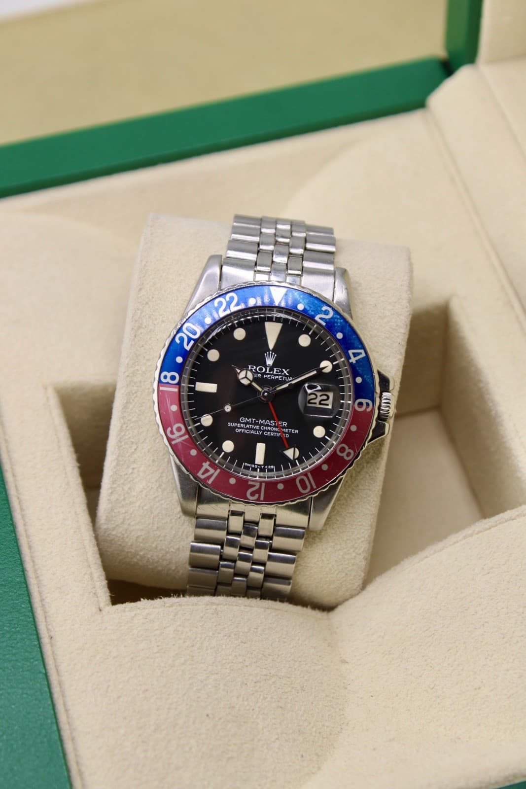 Rolex GMT-Master 1675 “Pepsi” 1966