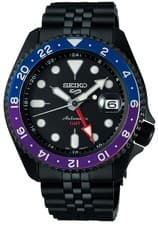 with box and papers Seiko 5 Sports SSK027K1  Yuto Horiyone Black Dial SS G1N