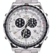 BREITLING Jupiter pilot A59028 Date white Dial Quartz Men's Watch B#146697