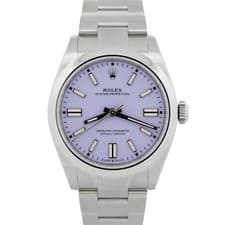 NEW 2026 Rolex Oyster Perpetual 41 LAVENDER Stainless Steel 41mm 134300 BOX