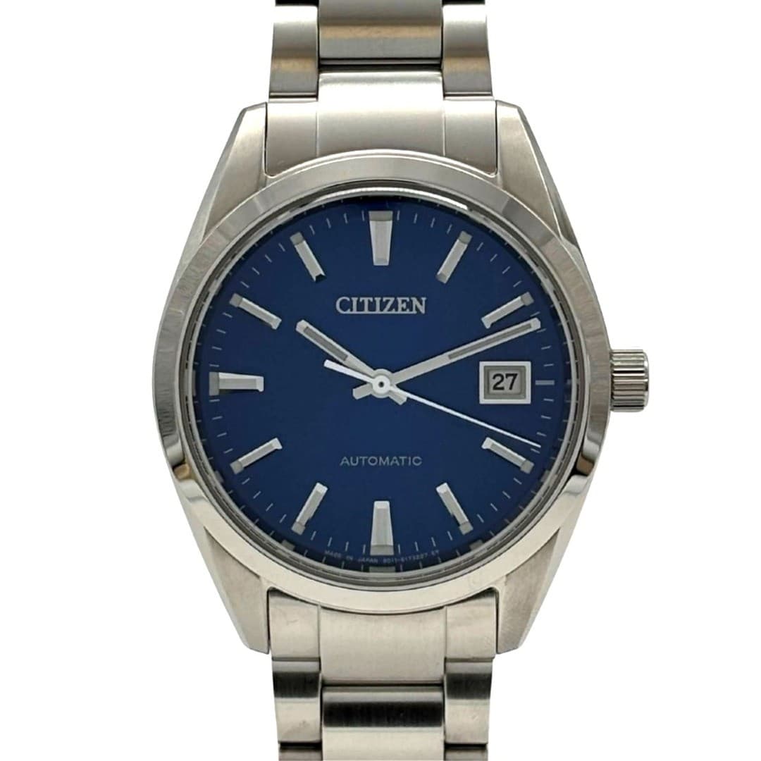 Citizen Collection NB1050-59L Blue Dial 38mm Stainless Steel Used From Japan