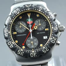 TAG Heuer Formula 1 571.513T 200m Black Chronograph 39mm Men's Quartz Watch