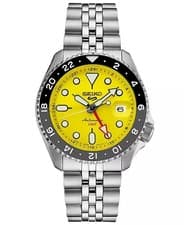 Seiko 5 Sports Yellow Unisex Adults Watch - SSK017