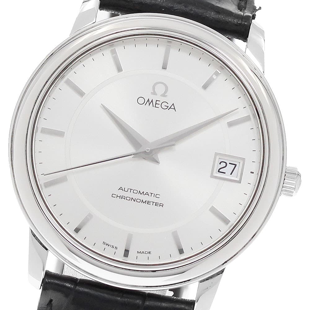 OMEGA De Ville Prestige 4800.31 Date Silver Dial Automatic Men's Watch_951318