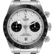 Tudor Black Bay Chronograph Panda Dial Steel Mens Watch 79360 Box Card