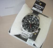 SEIKO PROSPEX SBPK003 DIVER SCUBA Solar Men's Watch Stainless Steel with Box