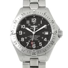 Breitling Superocean A185B09PFA (A17345) Black Stainless Steel Automatic #W2753