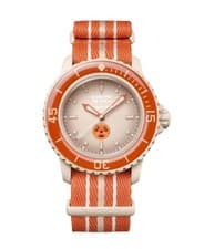 Swatch x Blancpain Arctic Ocean SO35N100 Bioceramic Watch