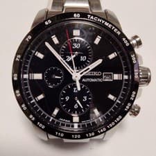 Seiko Brightz Phoenix SAGH001 6S28 Auto Chronograph Men's Watch SS from Japan