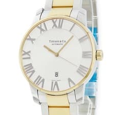 Tiffany & Co Atlas Dome Automatic Z1810.68.15A21A00A Unused White Roman me