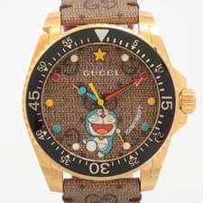 Gucci Dive YA136335 136.3 Doraemon Quartz 20 ATM Excellent condition Rare