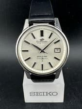 Seiko Seikomatic Self Dater Men's Automatic 39j Date Silver Dial 37mm J13060