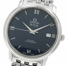 OMEGA 424.10.37.20.03.001 De Ville Prestige Date Co Axial Chronometer automatic
