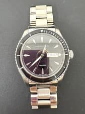 Hamilton Jazzmaster Seaview H375510 Wristwatch Quartz Stainless Steel Black