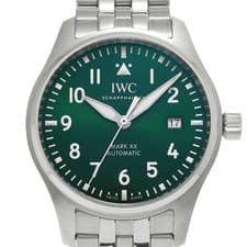 IWC Pilot Watch Mark XX IW328206 Green Men's Automatic Stainless Steel #W1521