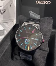 Seiko Hatsune Miku 15th Anniversary Collaboration Watch SOLWA Limited Used