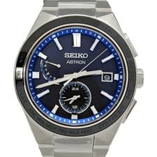 Seiko Astron Nexstar SBXY051 Titanium Quartz Blue Dial Used