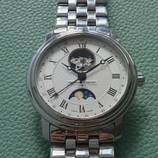 Frederique Constant Moonphase Openheart Classic FC-335MC4 Automatic watch .050