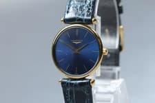 [Near MINT] Longines Grand Classic L4.135.2 24mm Blue Dial Quartz Women's Watch