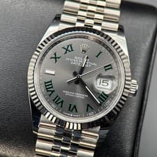Rolex Datejust 126234 Wimbledon Dial Stainless Steel 36mm Automatic Watch - 2025