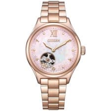 Citizen Collection PC1015-59W Limited Edition Sakura  Mechanical Watch Women NEW