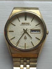 Working Condition SEIKO GRAND QUARTZ Men s Wristwatch Grand Quartz Seiko WATCH M