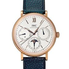 IWC Portofino perpetual calendar IW344602 silver/bar Dial