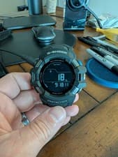 CASIO G-SHOCK G-SQUAD PRO GSW-H1000 Black Men's Watch from Japan