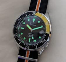 Squale PROFESSIONAL Diver's Automatic 50 ATOMS Men's Watch from JP