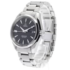OMEGA SEAMASTER AQUA TERRA 231.10.39.61.06.001 39mm SS Gray Dial Date #C1536