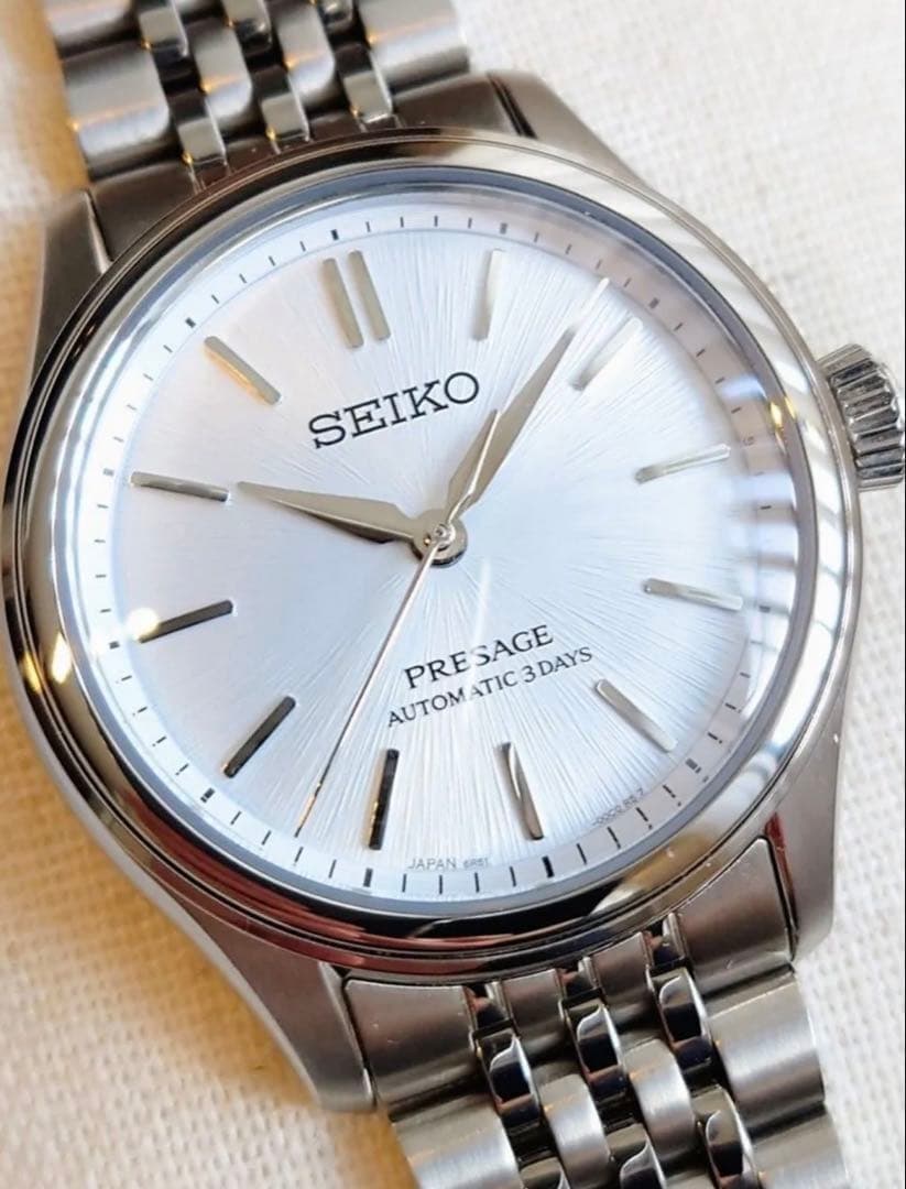 Condition Indigo White SEIKO PRESAGE SARX129 36mm 3DAYS