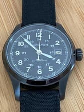 HAMILTON Quartz Watch Analog BLK BLK H705850