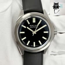 New 2026 Halios Seaforth Iv SW200 Automatic 40MM Black Dial Titanium Box Papers