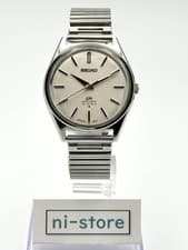Vintage Seiko LM LORD MATIC 5601-9000 Automatic Silver Dial 23J Japan - Rank B