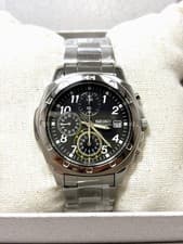 New  SEIKO Chronograph  50m Water Resistant Calendar  Included Reverse Impo