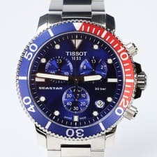 Tissot Seastar 1000 Chronograph T120.417.11.041.03 Blue Dial 45mm Quartz Diver N