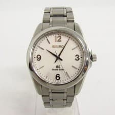 Grand Seiko SBGF009 8J55-0010 Quartz Stainless Steel Wristwatch Silver Dial
