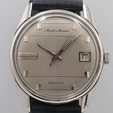 Jaeger LeCoultre Master Mariner 1267320 Automatic Watch Silver Dial Mens