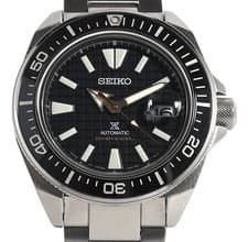 SEIKO WATCH PROSPEX KING SAMURAI SRPE35 4R35-03W0 AUTOMATIC DATE BLACK MEN'S F/S