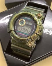 RARE Casio G-SHOCK FROGMAN "White Tiger" GW-200GM-9JF Gold Titanium