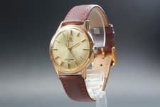 [Near MINT Box] Omega Seamaster 30 Cal.286 Gold Dial Manual Winding Men's Watch