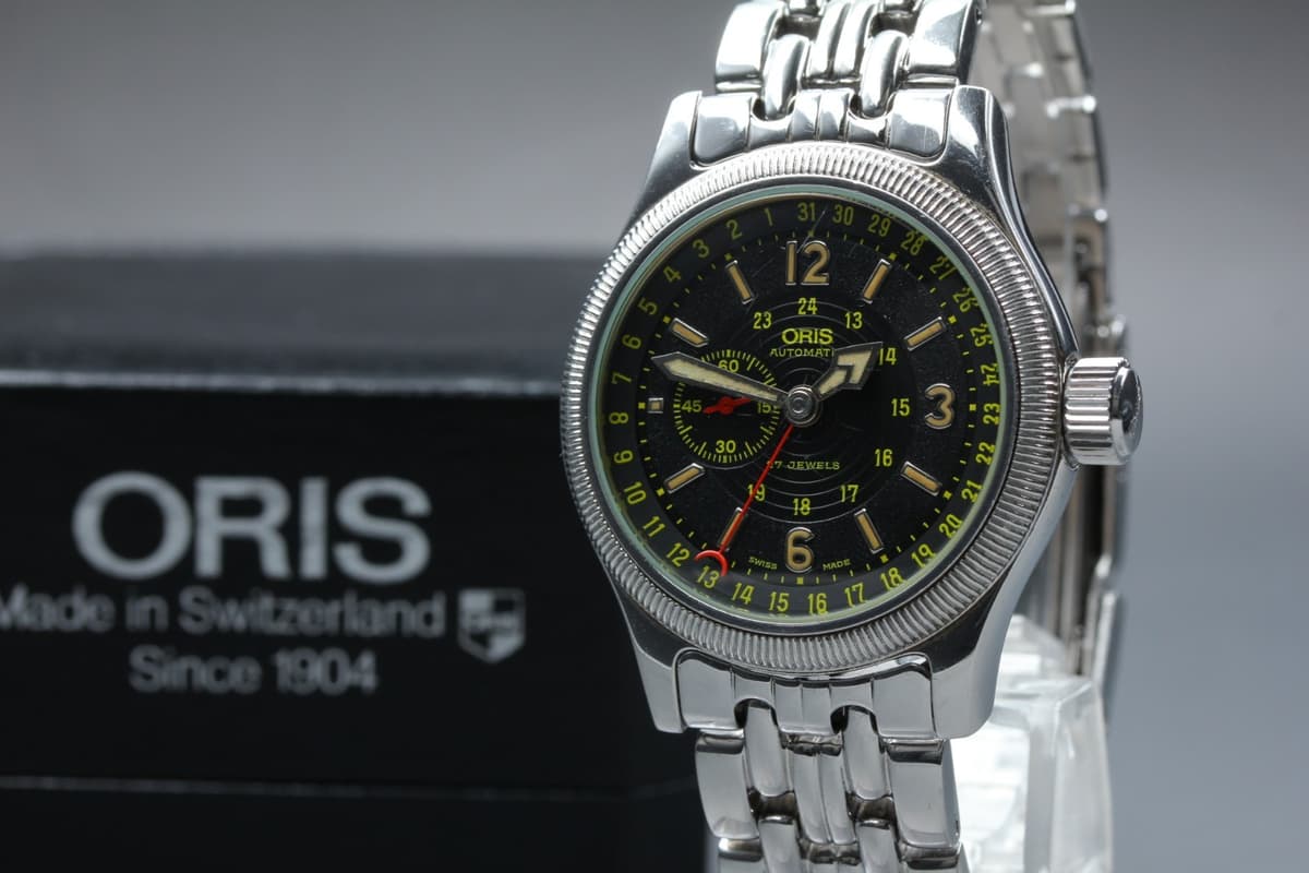 ORIS Big Crown 36mm Automatic 7482 Black Dial Pointer date Small second Men's